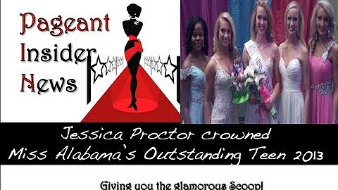 Jessica Proctor crowned Miss Alabama's Outstanding...