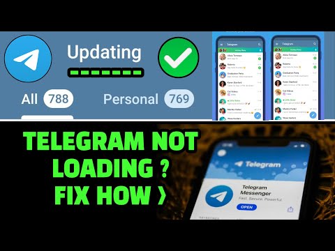 Telegram NOT LOADING ? FIX NOW! ✅ Telegram Updating Problem! Telegram Connecting Problem!