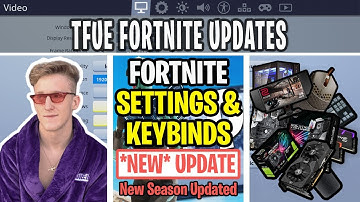 Tfue Fortnite Settings, Keybinds, Sensitivity, Gear and Setup Dec  2019 Update