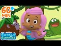 Bubble Guppies Learn Animal Names and Sounds! 🐵 60 Minute Compilation | Bubble Guppies