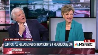 Al Hunt: Anyone Who Makes $675,000 From Speeches Ought To Release The Transcripts