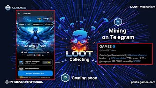 DI BACKED BINANCE !! MINING LOOT AND PLAY TO EARN TON TOKEN - GAMEE screenshot 3