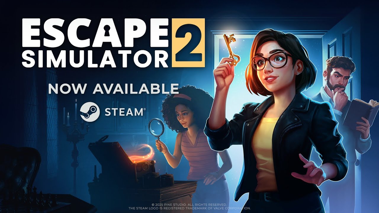 最大8人で挑む協力型謎解きゲーム「脱出ルームシミュレーター2」が