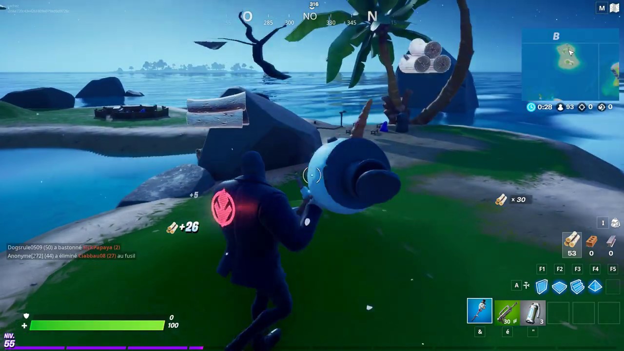 Fortnite Xp Rapidement Chapitre 2 Saison 3 Fortnite - Chapitre 2 Saison 3 - Défi secret - Copains du corail l'âge