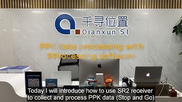 PPK SR2 processing with PProcessing software