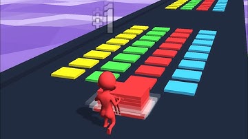 STACK COLORS 🌈🌟- All Levels Gameplay Walkthrough Android, iOS