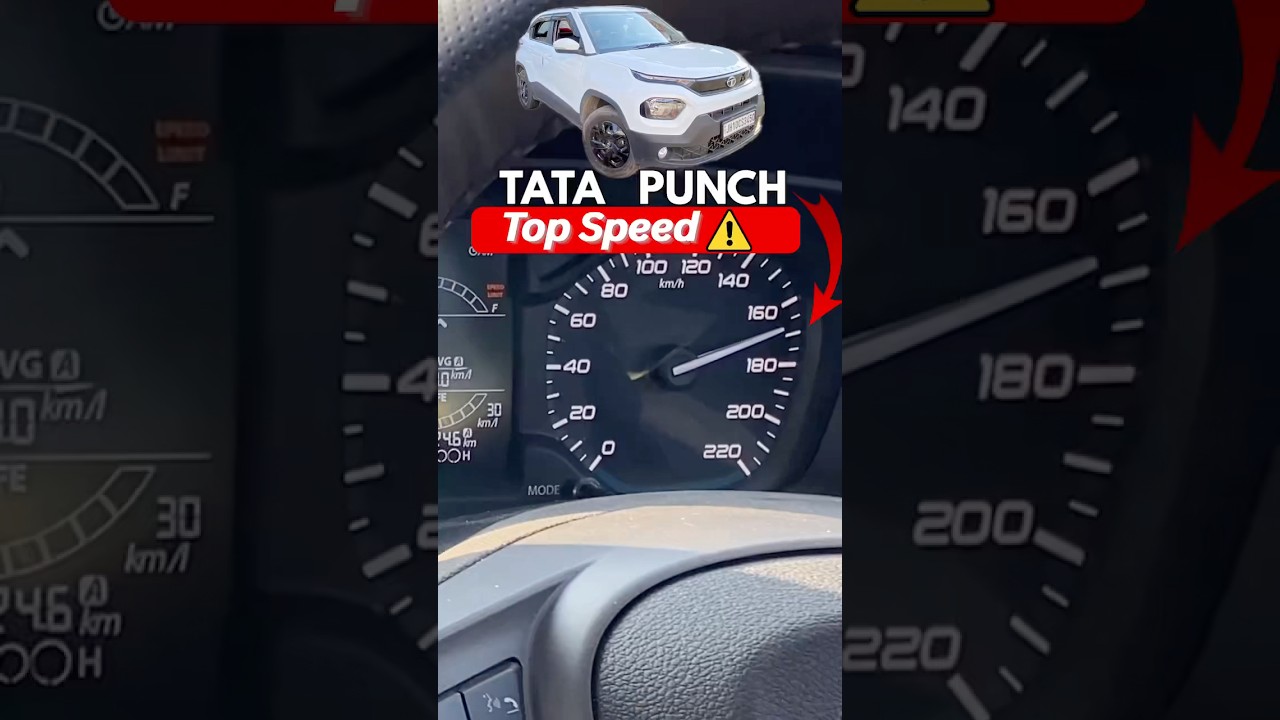 Tata Punch Speed Test 🥵| Tata Punch 2025 