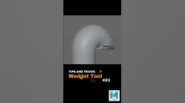 How to Use the Wedge Tool in Maya – Game-Changing Modeling Trick! #shorts #tutorial