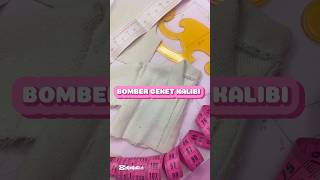 Bomber Ceket Kalıbı Detaylı Çizim Videosu Yayında