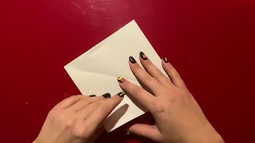 Sinterklaas origami knutselen