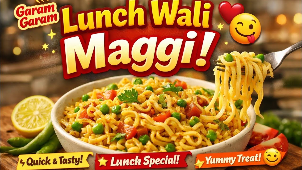 Lunch me bani Maggi 😋