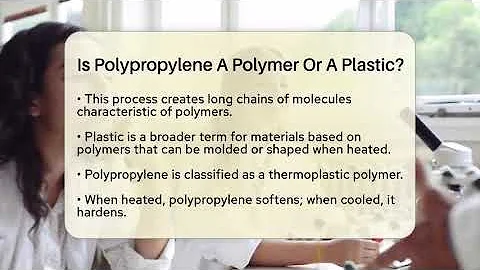 Is Polypropylene A Polymer Or A Plastic? - Chemistry For Everyone