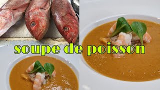 شربة السمك  ???  soupe de poisson