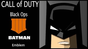 Call of Duty Black Ops 4 Emblem Batman