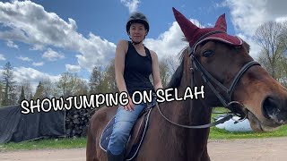 SHOWJUMPING ON SELAH #horse #equestrian #horseriding