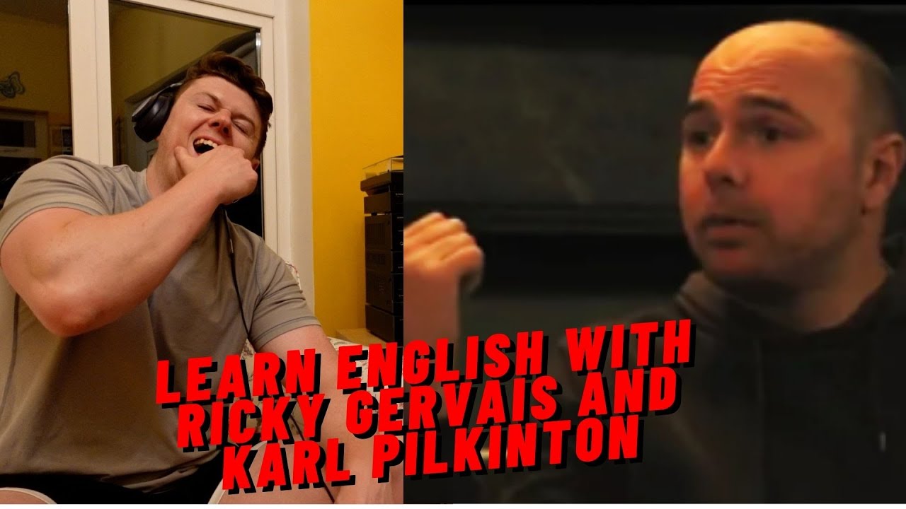 FIRST TIME WATCHING | LEARN ENGLISH WITH RICKY GERVAIS AND KARL