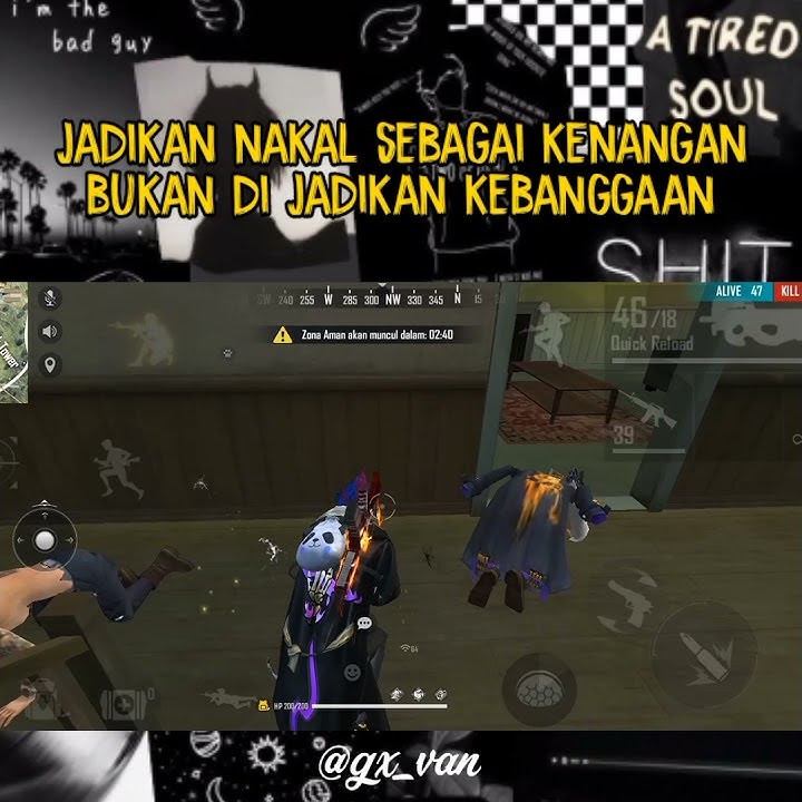 STORY WA FREE FIRE KEREN | KATA KATA MOTIVASI TERBARU | QUOTES FF | JADIKAN NAKAL SEBAGAI KENANGAN