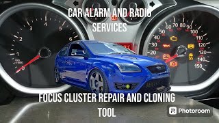 Ford focus cluster tester for sale repairs,cloning and mileage change either on the bench or by obd