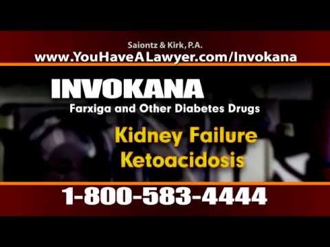 Invokana Injury Risk - Kidney Damage / Ketoacidosis  @Youhavealawyer