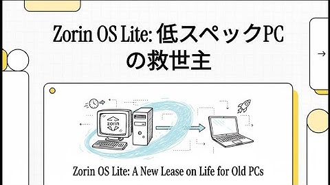海外で話題：ローエンドPCの救世主Zorin OS Lite