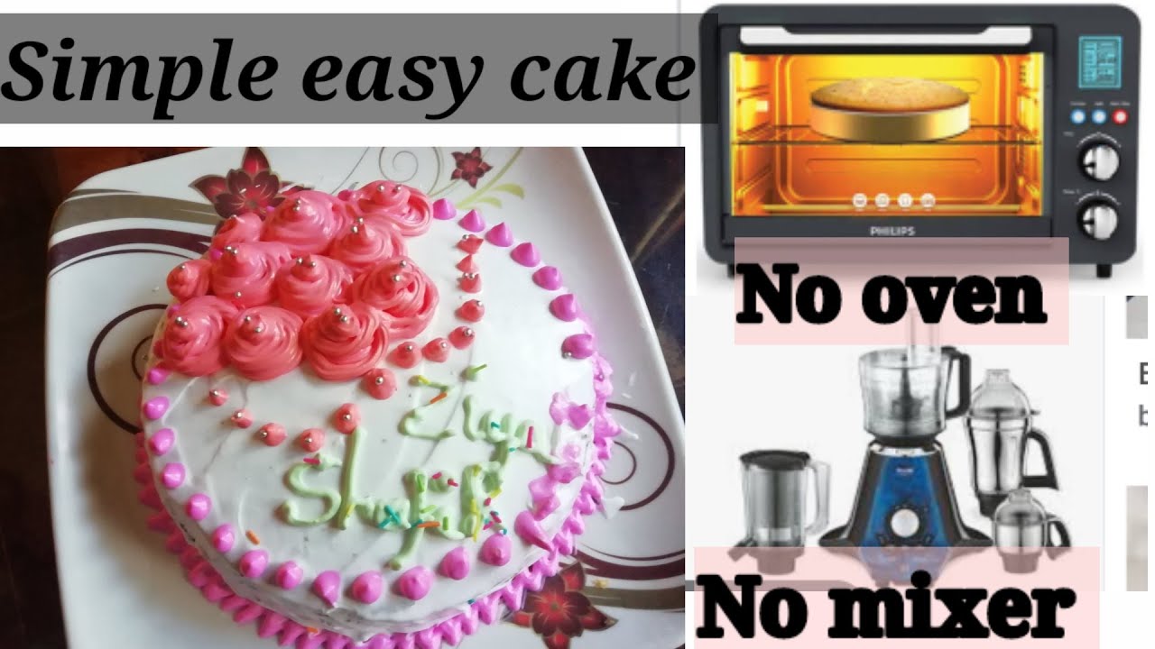 Cake/cake recipe/cake decorating /cake maduva vidhana/easy and simple