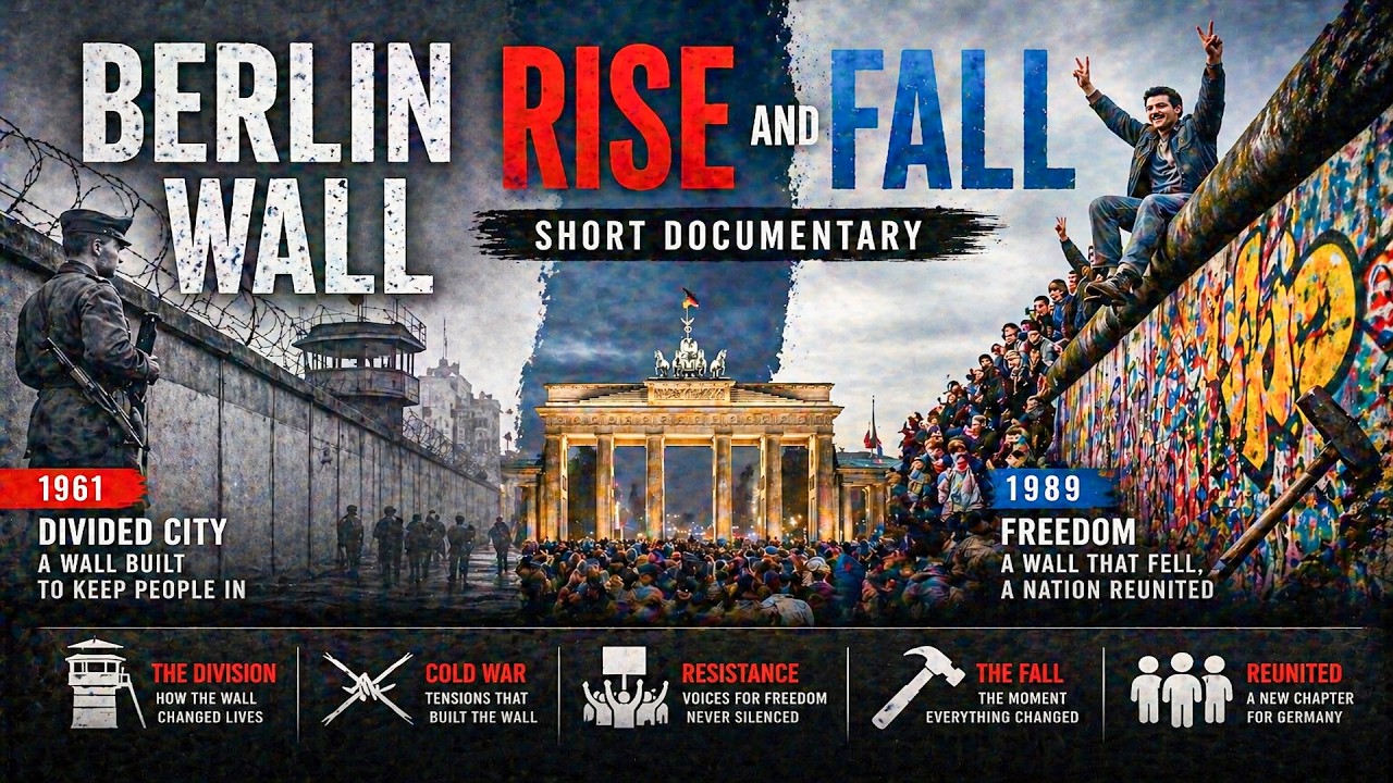 Berlin Wall Rise and Fall, Short Documentary YouTube