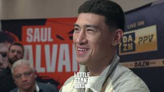 DMITRY BIVOL TALKS GAME PLAN TO BEAT CANELO - CANELO VS BIVOL FULL ROUNDTABLE