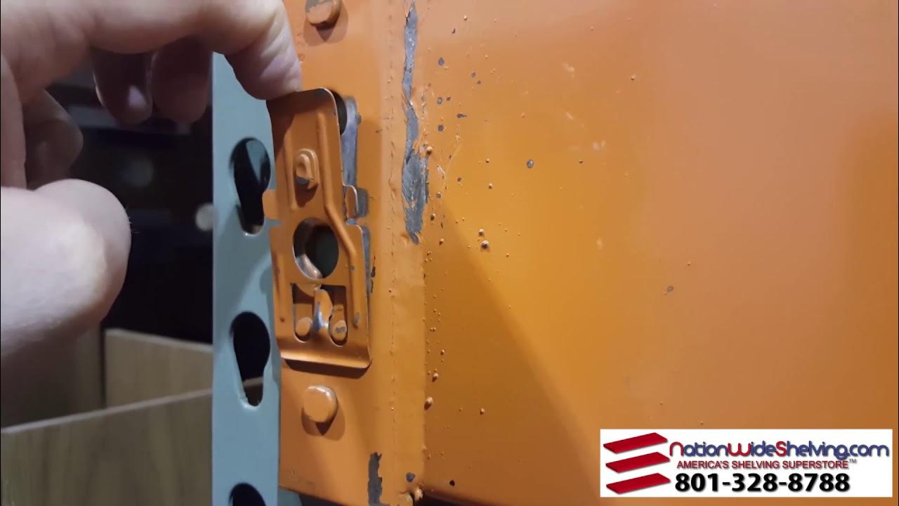 Teardrop Pallet Rack Salt Lake City NationWide Shelving 8013288788 YouTube