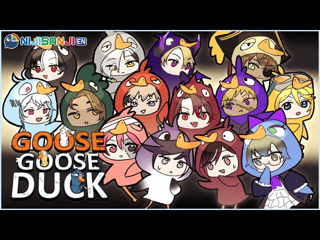 【GOOSE GOOSE DUCK】Amphibian bois get sus【NIJISANJI EN | Ike Eveland】のサムネイル