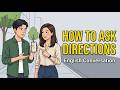 Asking for Directions in English | Beginner English Conversation Practice
