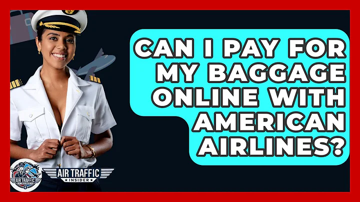 Can I Pay For My Baggage Online With American Airlines? - Air Traffic Insider