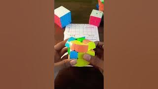 Rubik's cube barrel interior magic trick 🤯😇 #shorts #shortvideo
