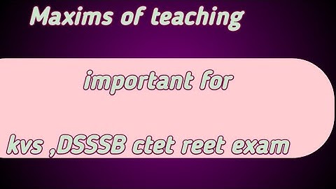 #maxims of teaching :#shikshan sutra ||teaching aptitude #ugc net paper 1 ||Teaching pedagogy