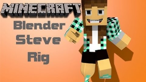 Minecraft Blender Rig Tutorial (new one)