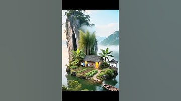 Beauty of Nature 🏞️🏡🌅😌🌴#trending #viral #shorts #video #nature #viralvideo #ytshorts #explore #yt