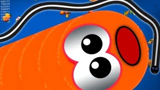 Worms Zoneio NEW WORLD RECORD | WORMATE.IO 200 MILLION SCORE!!! screenshot 2