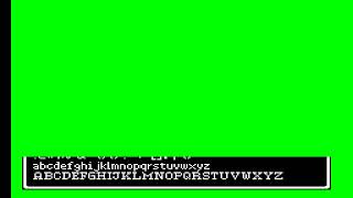 Proportional Font Example SEGA MASTER SYSTEM PSG ENHANCED GAME GEAR FM ADDON SOUND CHIP screenshot 4