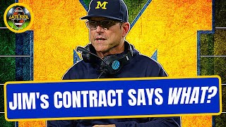 Jim Harbaugh's Surprising New Contract - Rapid Reaction (Late Kick Cut)
