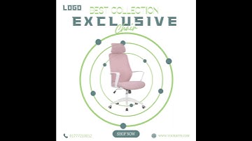 Exclusive chair social media ads animation design #reels