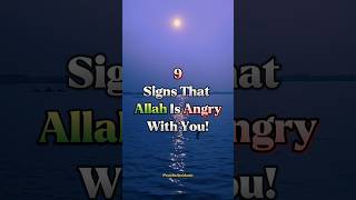 Famous 9 Signs That Allah Is Angry With You! Wealth