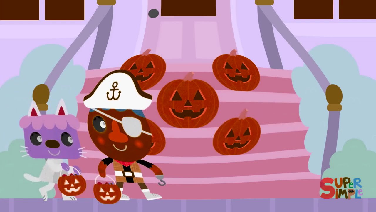 Noodle & Pals Five Little Pumpkins Intro Logo Sponsored By Klasky Csupo 2001 Effects