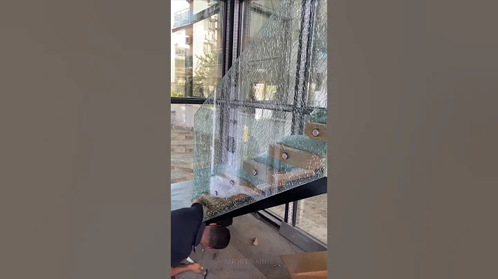 Unbelievable Broken Glass Design Trick! 🤯🔥 #shorts