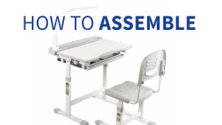 DESK-V303B Assembly Instructions