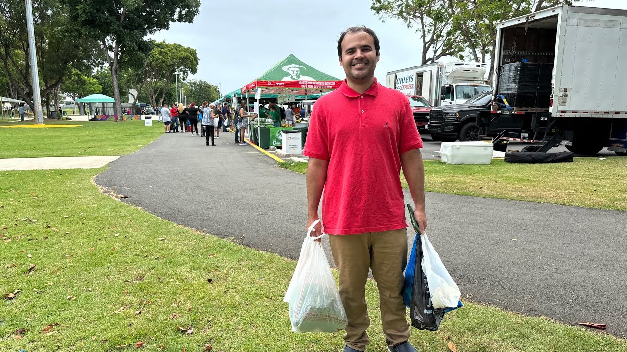 ¿Qué encontré en este mercado de frutas y vegetales en Puerto Rico? ¡Te sorprenderás!