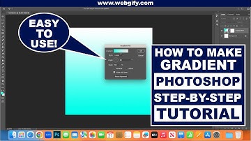 how to make gradient in photoshop step-by-step tutorial #webgify institute We give online job here