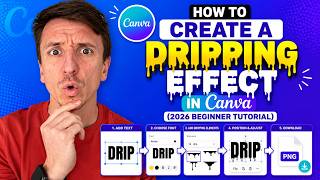 How To Create A Dripping Effect In Canva (2026 Beginner Tutorial) screenshot 5