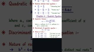 Class 10 Complete Formula Chart ❤️At a Glance RevisionLike + Share karo #class10 #cbse #icse