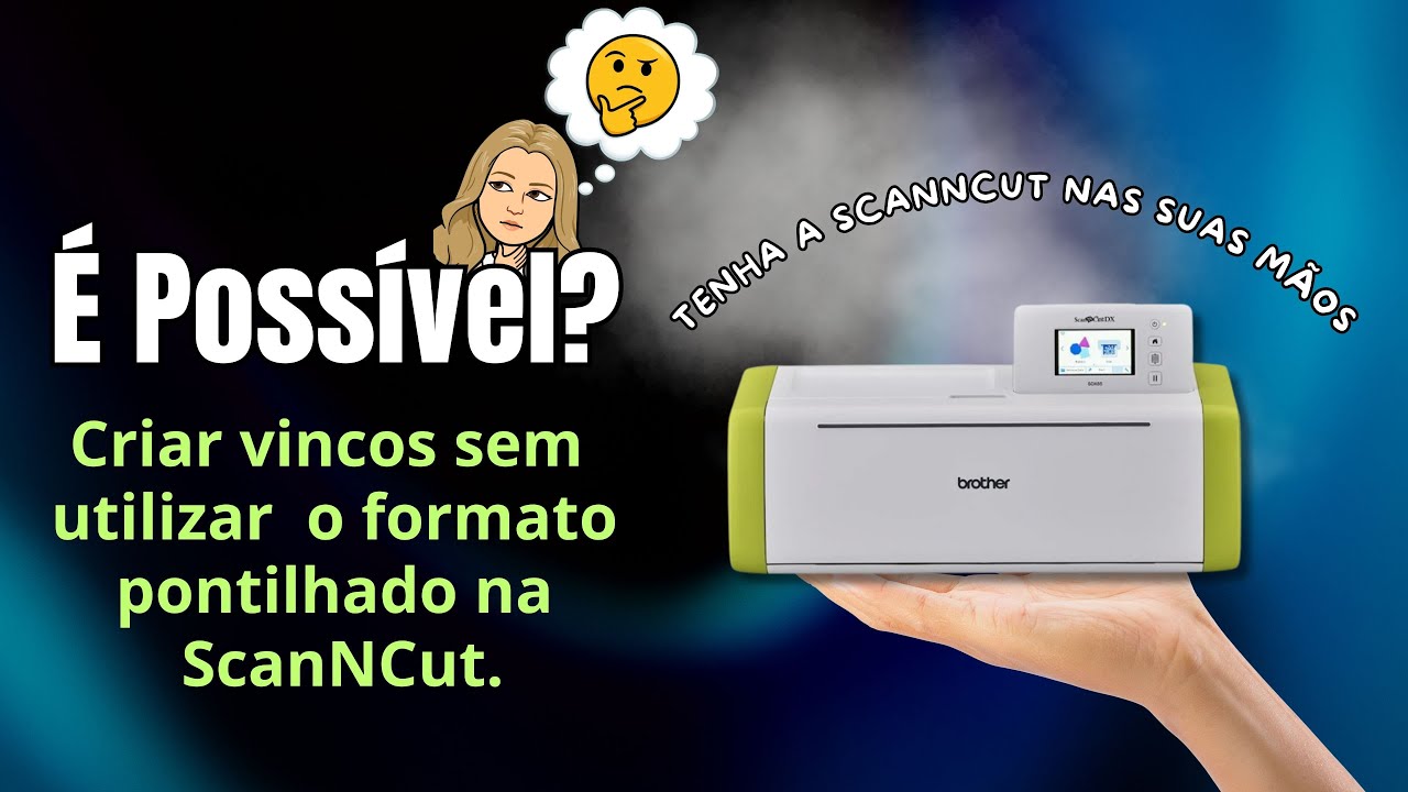 Crie Vinco Sem o Pontilhado na Scanncut😍Simples e Fácil #scanncut #brotherbrasil #personalizados