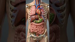 Palak Paneer Digestion in Human Digestive System  Healthy Eating 3D Animation