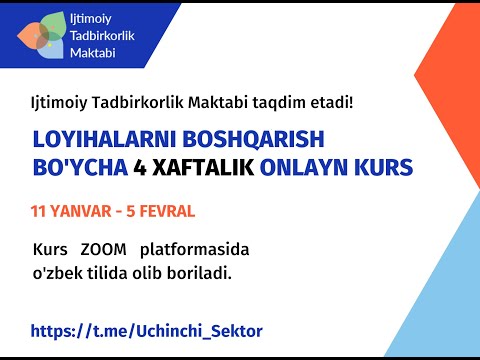 Video: Texnologiyadagi yutuqlar loyihani boshqarish jarayonini qanday o'zgartirdi?